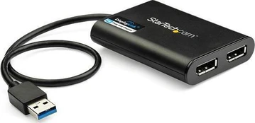 StarTech USB TO DUAL DP ADAPTER 4K 60HZ/.