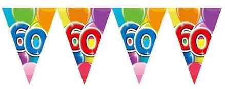 Globos Europe Bv Vimpelguirlande 60 med balloner