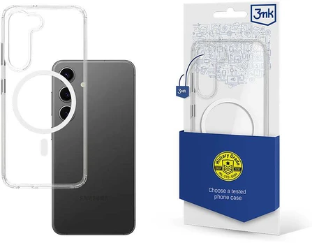 Dėklas 3MK MagCase Sam S23 5G permatomas