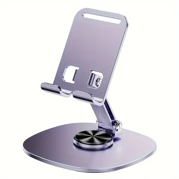 Telefono laikiklis Stalinis telefono laikiklis, metalinis, violetinis