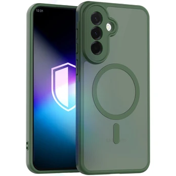 Dėklas 3MK Samsung Galaxy A37 - 3mk Misty MagCase Žalias