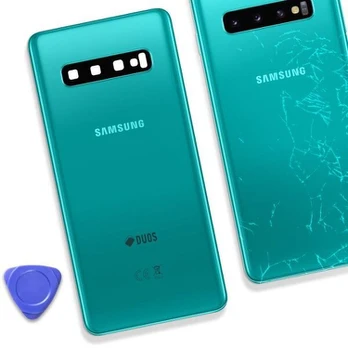Pakaitinis galinis stiklas Samsung Galaxy S10 Green