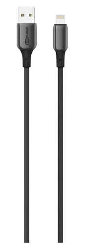 Laidas Standart GT-XG111, Lightning, 1 m, juoda