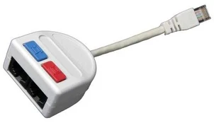 Solarix Splitter RJ45 iki 2x RJ45 (T-MOD 3-U5)