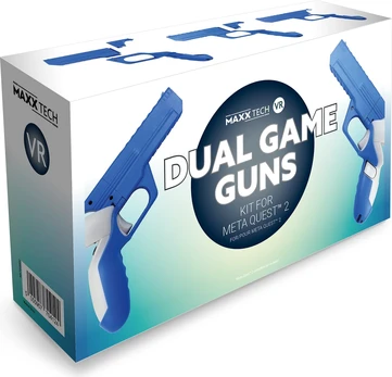 Maxx Tech VR Dual Gun Game Kit (Meta Quest 2)