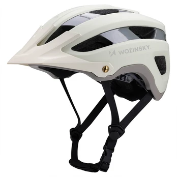 Wozinsky lightweight MTB bicycle helmet L - apricot