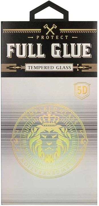 Topt Apsauginis stiklas HARD Full Glue 5D skirtas Apple iPhone 14 Plus Juodas
