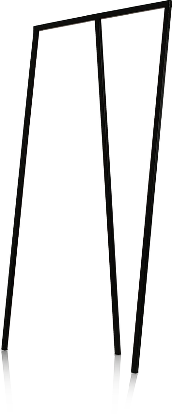 CUSTOMFORM Pakaba, KAYA S, 50x173 cm, Juoda