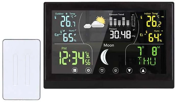 Solight weather station TE110 juodas