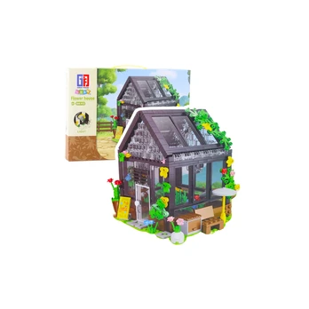 Mini Greenhouse Garden House Construction Blocks 588 pcs.
