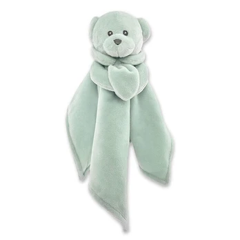 Kūdikio raminamoji antklodė Lorelli Teddy Bear, žalia