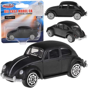 Metalinis automobilis Volkswagen Classical Beetle 1967, juodas