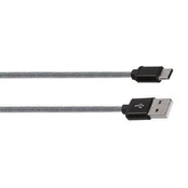 Solight USB-C cable, USB 2.0 A connector - USB-C 3.1 connector, silicone, 1m