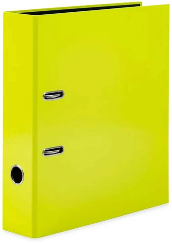 HERMA Ordner A4 Karton Neon Geltona