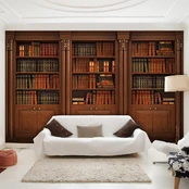 Artgeist Lipnus fototapetas - Elegant Library 147x105 kaina