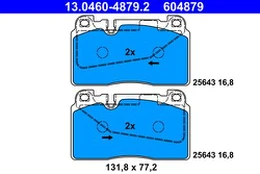 ATE 13.0460-4879.2 Brake pad set