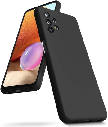 Dėklas Rubber TPU Samsung A52/ A52s juodas