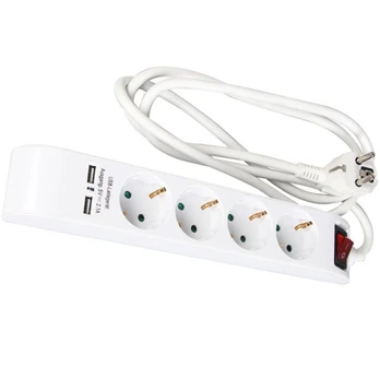 ATR (059134) Extension with switch and 2xUSB 4Z 1.4M