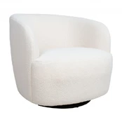 Fotelis Armchair MANUELA baltas kaina