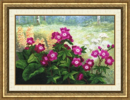 Forest Violets S/KN012 - siuvinėjimo kryželiu rinkinys