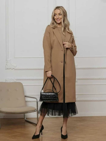 women's jacket camel ombre