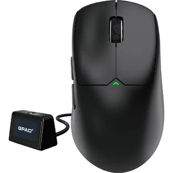 QPAD Mark Model 5 Vision, juoda - Belaidė pelė