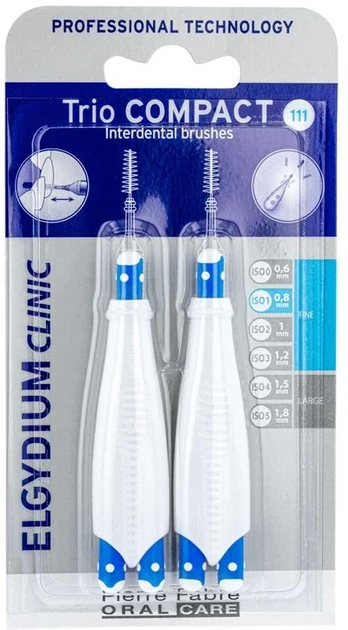 Dantų šepetėlis Set Duo, Elgydium, Interdental , 2 pcs