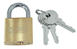 Mega Shackle grūdintas žalvaris 63 mm - 24263 kaina