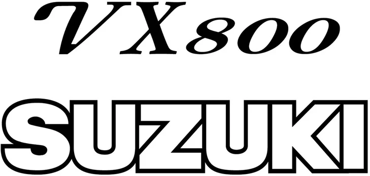Suzuki vx800 motociklo lipdukai – TR-2207