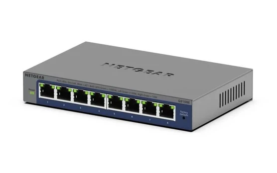 NETGEAR Switch 8x GE GS108E-400EUS Unmanaged Plus