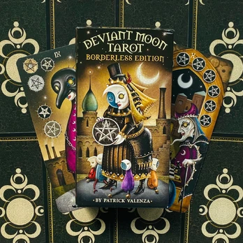 Deviant Moon Borderless Edition Tarot kortos