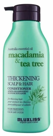 Plaukų kondicionierius Luxliss Macadamia oil & Tea Tree, 500 ml kaina