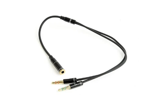 StarTech 3.5MM 3 PIN HEADSET SPLITTER/HEADSET SPLITTER ADAPTER - F/M