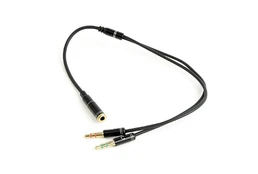StarTech 3.5MM 3 PIN HEADSET SPLITTER/HEADSET SPLITTER ADAPTER - F/M kaina
