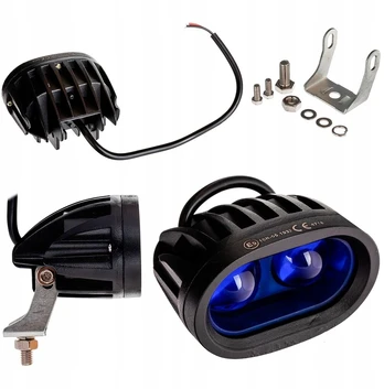 Purkštuvo LED darbinė lempa 12-24 V