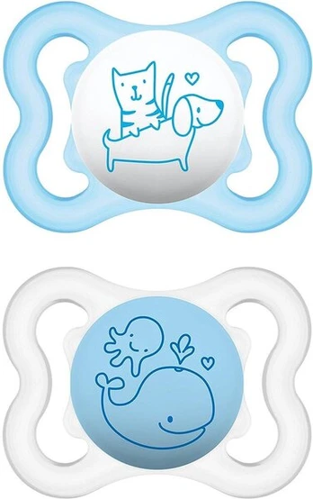 Čiulptukas MAM Original SkinSoft silikoninis, be BPA