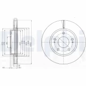 DELPHI BG4147 Brake Disc kaina