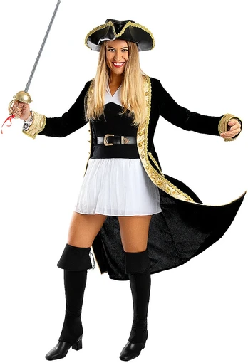 Prabangus pirato kostiumas moterims – Piratai
