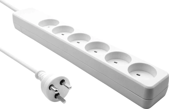 ProXtend Danų IT Power Strip 6- way 6 lizdai 4 m baltos spalvos (KIT6-KIT04W)