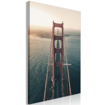 Artgeist Paveikslas - Golden Gate Bridge (1 Part) Vertical