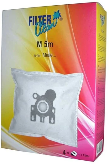 Dulkių siurblio maišeliai 4 + 1 FILTERCLEAN FL0014-K