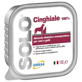 Solo Cinghiale (Šerniena) konservai - 300 g