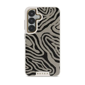 Black Sand - Samsung Galaxy S25 Case, Elite Light (Magnetic) / Gold
