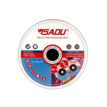 Nerūd. plieno pjovimo diskas SADU 125x1,0mm 10 vnt.