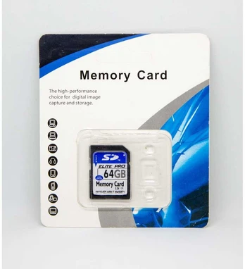 64 GB SD tipo atminties kortelė