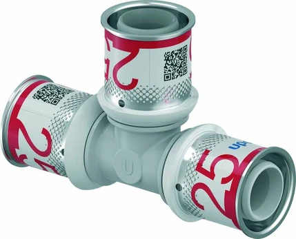 Uponor Uponor S-Press PLUS trójnik PPSU 25-25-25