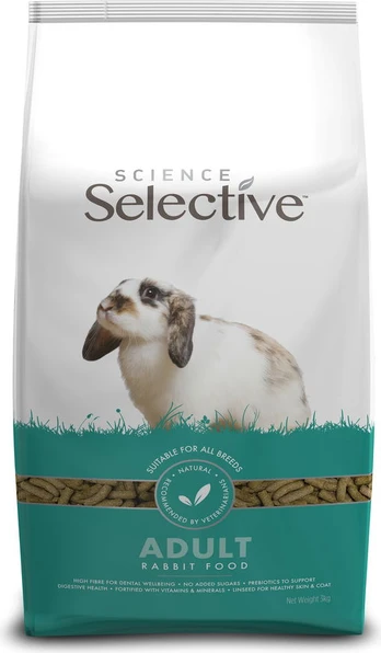 Science selective - Adult Rabbit food - 3kg