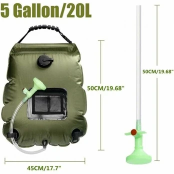 Army Solar Camping dušo krepšys