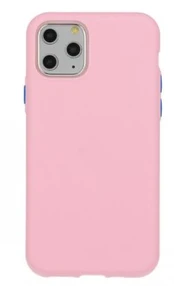 Fusion Accessories "Solid Silikoninis dėklas Apple iPhone 12 / 12 Pro" Rožinė
