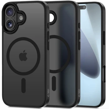 iPhone 17 dėklas - Tech-Protect MagMat MagSafe, black/matte